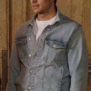 Emily in Paris Gabriel Blue Denim Jacket