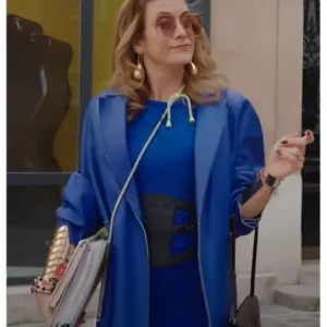 Emily in Paris S03 Madeline Blue Coat