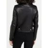 Firefly Lane Season 2 Kate Mularkey Black Leather jacket Back