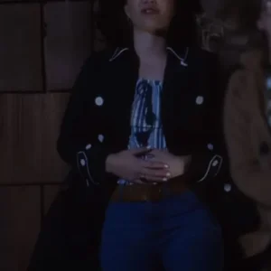 Firefly Lane Tully Hart Black Cotton Coat