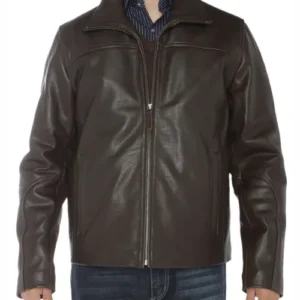 Full Grain Brown Leather Jacket