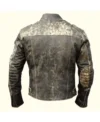 Full Grain Buffalo Leather Jacket Back
