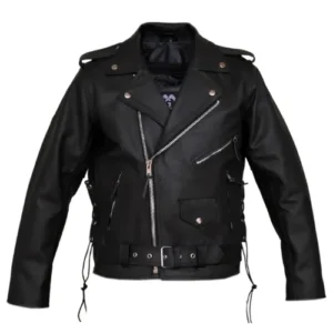 Full Grain Cowhide Leather Jacket