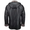 Full Grain Lambskin Leather Jacket Back