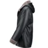 Full Grain Lambskin Leather Jacket With Hood