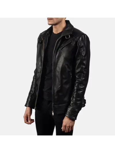 Full Grain Leather Motorcycle Jackets For Men