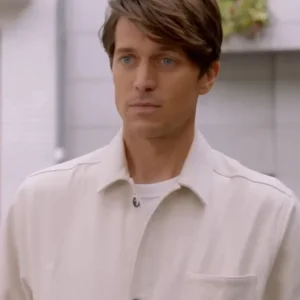 Gabriel Emily in Paris S03 All White Jacket