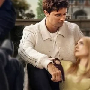 Gen V Patrick Schwarzenegger White Jacket