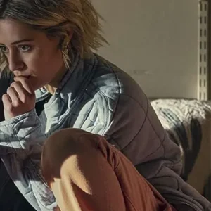 Gen V S01 Emma Meyer Blue Quilted Jacket