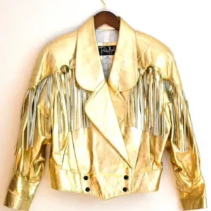 Gold Fringe Jacket