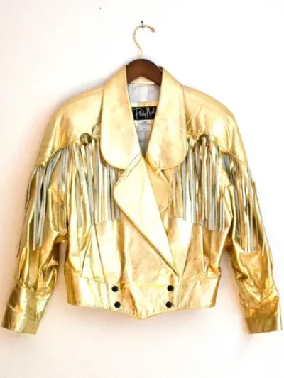 Gold Fringe Jacket