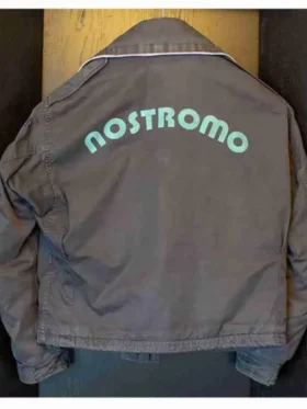 Harry Dean Stanton Crew Alien Nostromo Grey Jacket