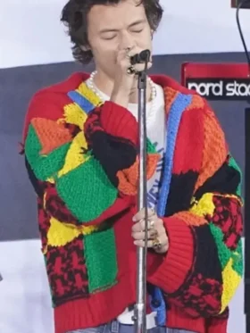 Harry Styles Multicolor Cardigan