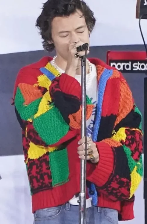 Harry Styles Multicolor Cardigan