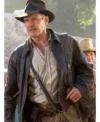 Indiana Jones Brown Leather Jacket For Men