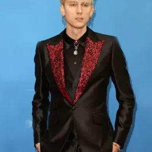 Jackass Forever Premier Colson Baker Black Suit