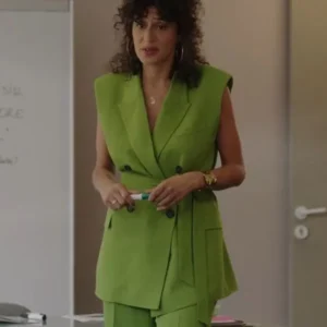 Jacqueline Emily In Paris S03 Green Suit