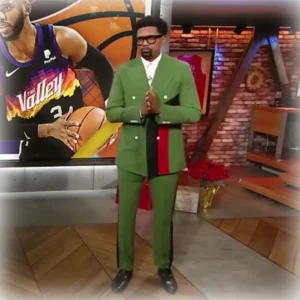 Jalen Rose Christmas Multicolor Suit