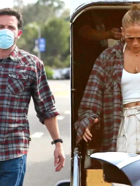 Jennifer Lopez Ben Affleck Cotton Shirt