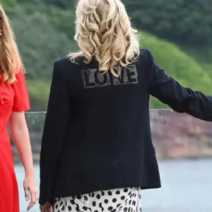 Jill Biden Love Black Jacket