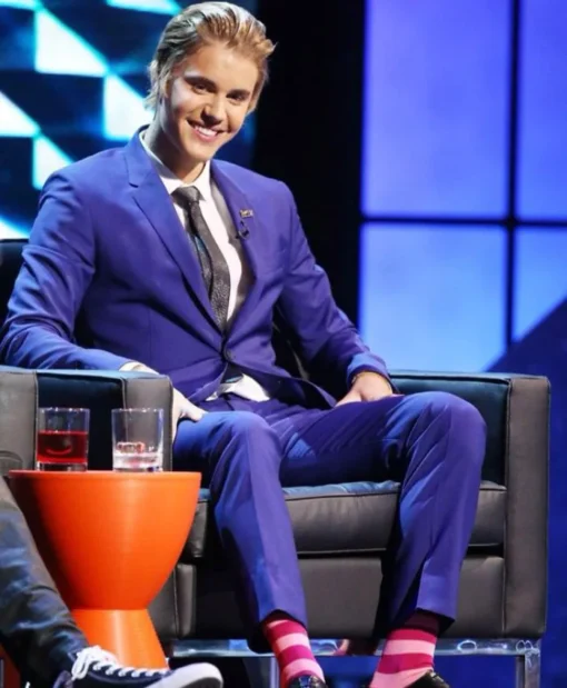 Justin Bieber Blue Full Suit