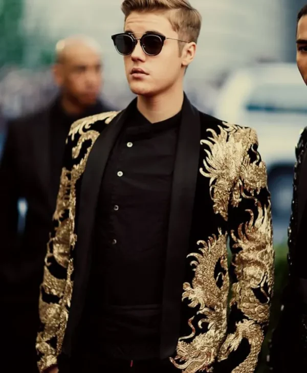 Justin-Bieber-Dragon-Gold-Suit