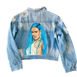 Karol G Blue Denim Jacket