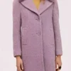 Kate Mularkey Firefly Lane S02 Sarah Chalke Purple Fur Coat