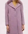 Kate Mularkey Firefly Lane S02 Sarah Chalke Purple Fur Coat