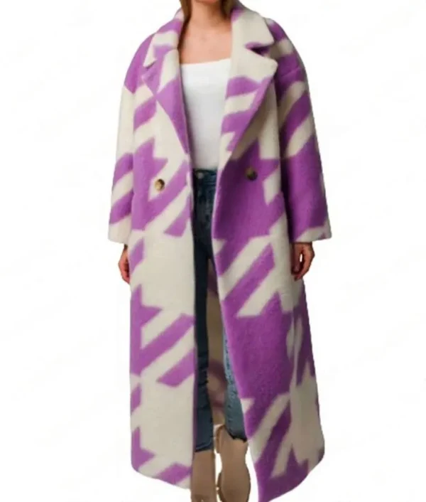 Lily CollinsEmily in Paris S03 Wool Trench Coat
