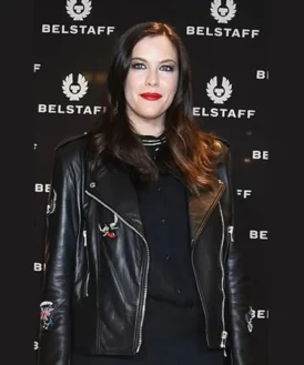 Liv Tyler Black Leather Jacket