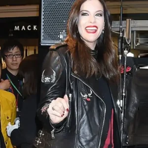 Liv Tyler Leather Jackets