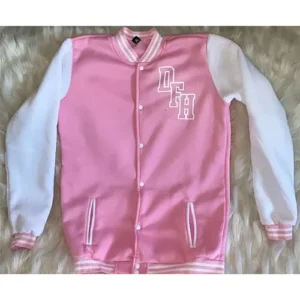 Machine Gun Kelly Pink Varsity Jacket
