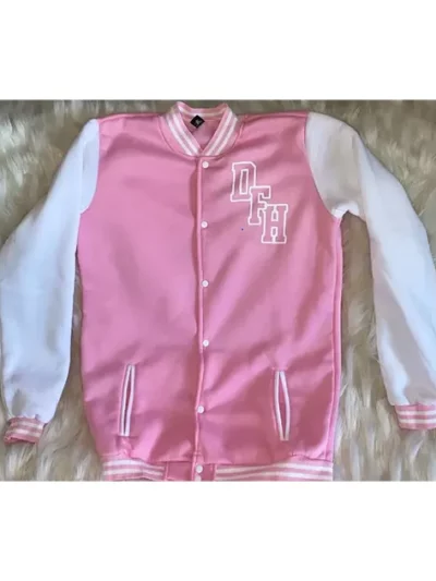 Machine Gun Kelly Pink Varsity Jacket