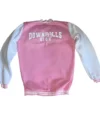 Machine Gun Kelly Pink Varsity Jacket Back