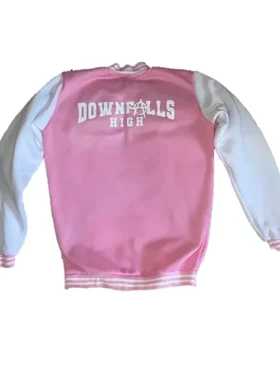 Machine Gun Kelly Pink Varsity Jacket Back