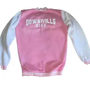 Machine Gun Kelly Pink Varsity Jacket Back