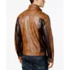 Macys Leather Jacket Back