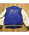 Maddox Wool Blue Varsity Jackets
