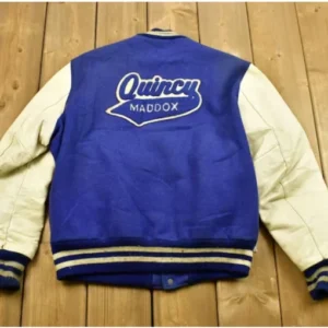 Maddox Wool Blue Varsity Jackets