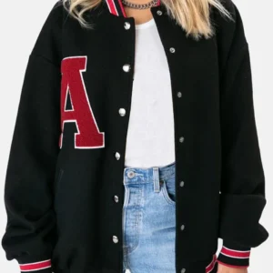 Maddox Wool Varsity Jacket