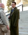 Max Wolf Gossip Girl S02 Thomas Doherty Green Trench Coat Side