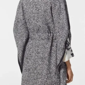 Meghan Markle Monochrome Jacket Back