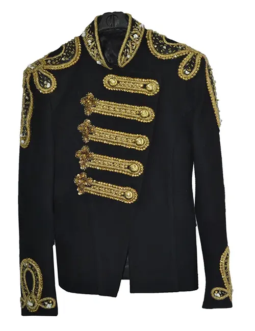 Michael Jackson Balmain Black Jacket