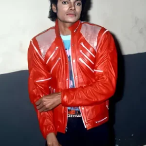 Michael Jackson Beat It 1982 Leather Jacket