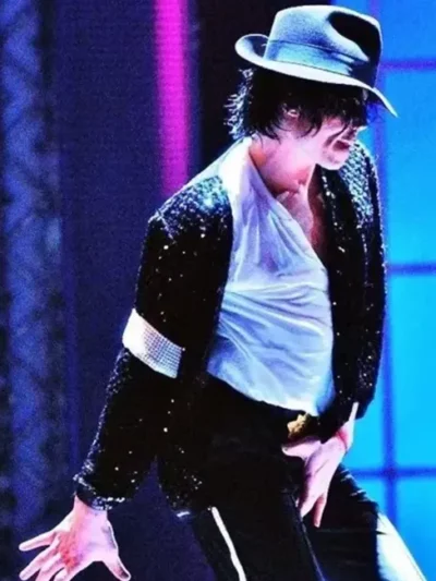 Michael Jackson Billie Jean Black Sequin Jacket