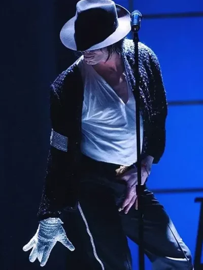 Michael Jackson Billie Jean Black Sequin Jacket Overveiw