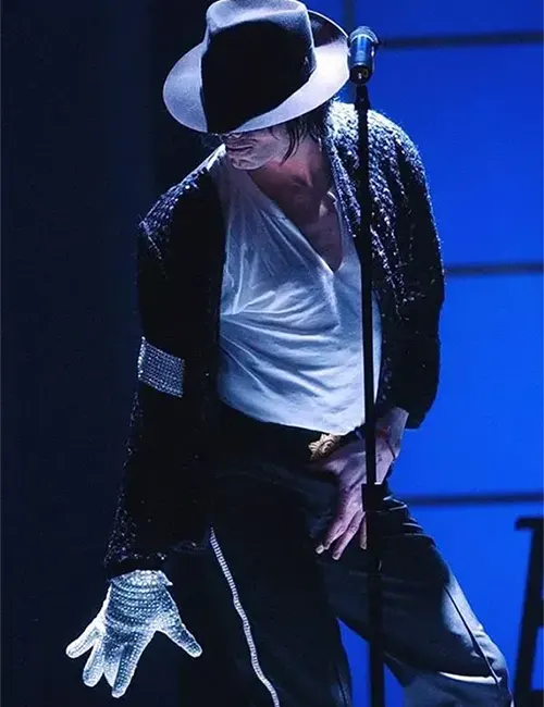 Michael Jackson Billie Jean Black Sequin Jacket Overveiw