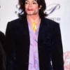 Michael Jackson Blue Corduroy Blazer
