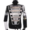 Michael Jackson History Black Cotton Jacket Front